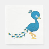 マンガの孔雀 スタンダードランチョンナプキン (正面)