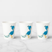 マンガの孔雀 紙コップ