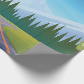 マンガの山 ラッピングペーパー (角)