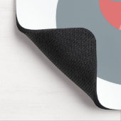 マンガの弾力のある豚の口 マウスパッド (コーナー)