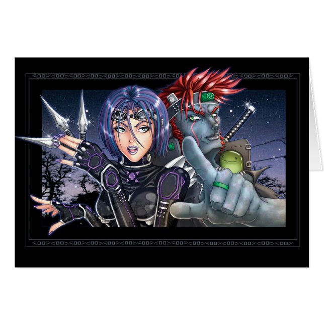 マンガの戦士 (正面横)