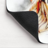 マンガの日本製アニメの女の子のスケッチのかわいい大きい目のかわいい マウスパッド (コーナー)