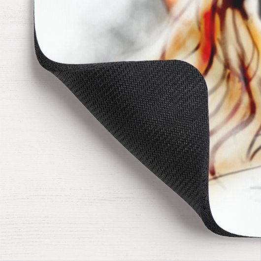 マンガの日本製アニメの女の子のスケッチのかわいい大きい目のかわいい マウスパッド (コーナー)