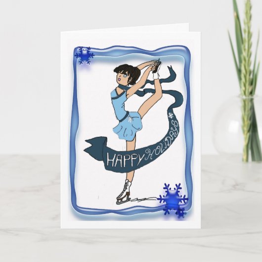 マンガの氷sk8rの休日カード シーズンカード (正面)