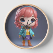 『マンガの流行:限定版』 壁時計 (正面)