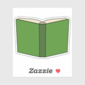 マンガの緑の本 シール (シート)