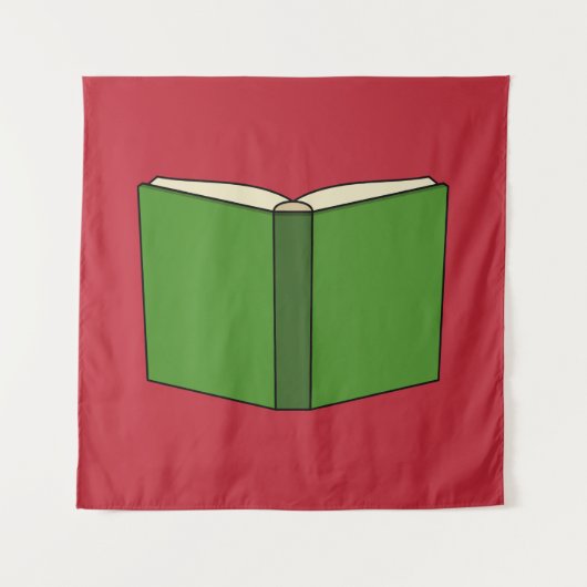 マンガの緑の本 タペストリー (正面)