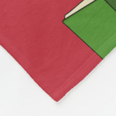 マンガの緑の本 フリースブランケット (角)