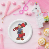 マンガの羽毛 ペーパープレート (パーティー)