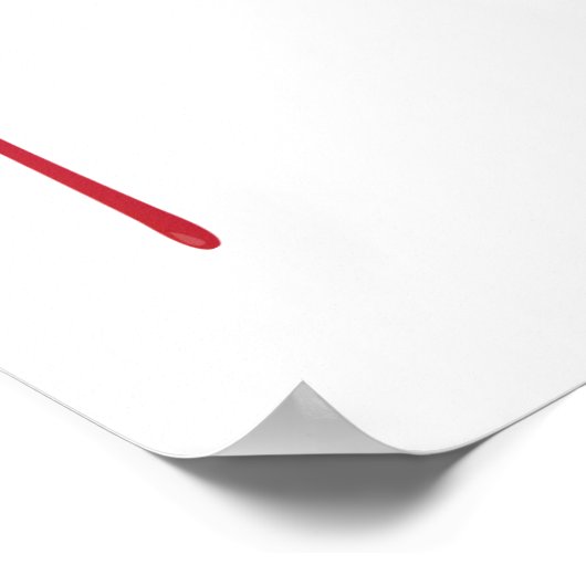 マンガの蚊 ポスター (角)