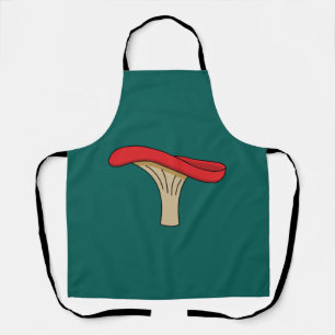 マンガの赤いキノコ エプロン