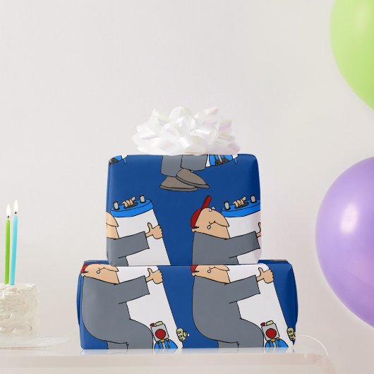 マンガの配管工 ラッピングペーパー