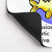 マンガの魚魚食べ物の魚 マウスパッド (コーナー)