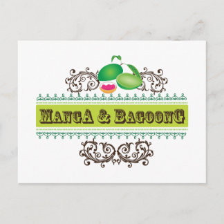 マンガアットバゴン ポストカード