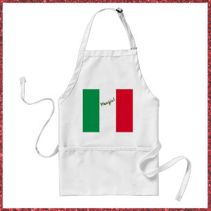 マンガイタリアン国旗 スタンダードエプロン