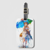 マンガカバー荷物タグ ラゲッジタグ (正面縦)