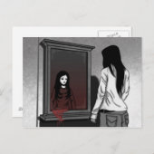 マンガガールカード ポストカード (正面/裏面)