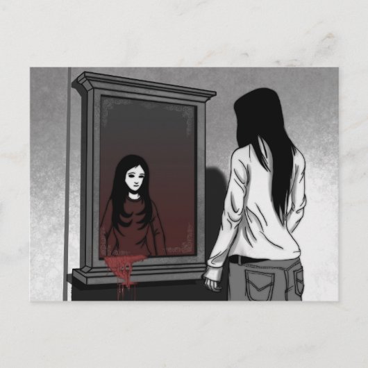 マンガガールカード ポストカード (正面)