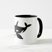 マンガクジラのマグ マグカップ (正面右)