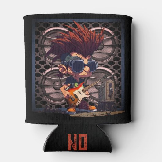 マンガグランジーのパンクロック&ギタ転がースピーカーアンプ 缶クーラー (裏面)