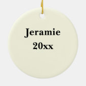 マンガシェフ「チーフ調理師とボトルウォッシャー」 セラミックオーナメント (裏面)