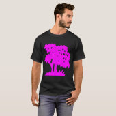 マンガツリー – マゼンタ Tシャツ (正面フル)