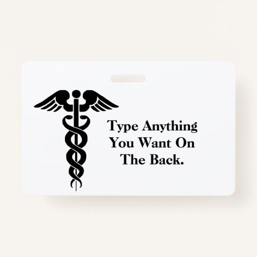 マンガナースとビッグニードルナースバッジ! バッジ (裏面)