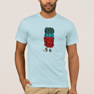 マンガバックパッカービッグバックパック Tシャツ