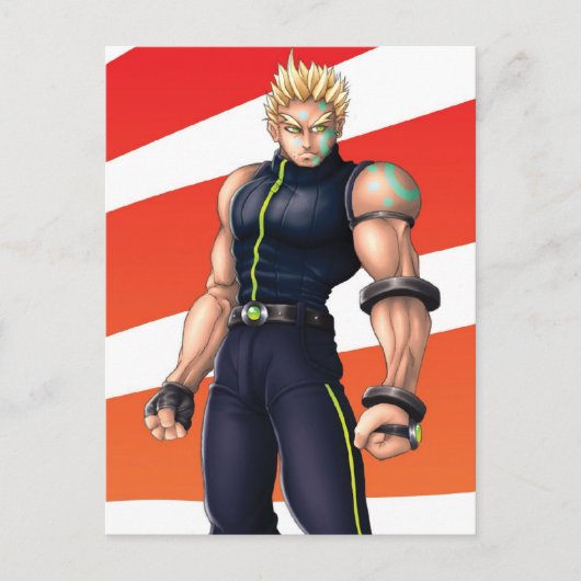 マンガビデオゲームヒーロー ポストカード (正面)