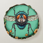 マンガフライ ラウンドクッション (裏面)