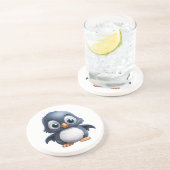 マンガペンギンイラストレーション コースター (側面)