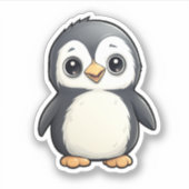 マンガペンギンイラストレーション シール (正面)