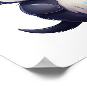 マンガペンギンイラストレーション ポスター (角)