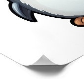 マンガペンギンイラストレーション ポスター (角)