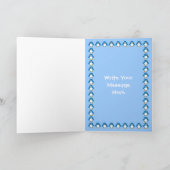 マンガペンギン誕生日カード カード (内部)