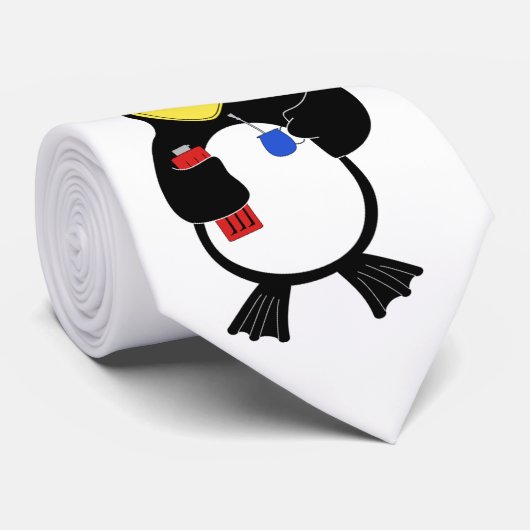 マンガペンギン ネクタイ (ロール)