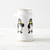 マンガペンギン ビールジョッキ (正面左)