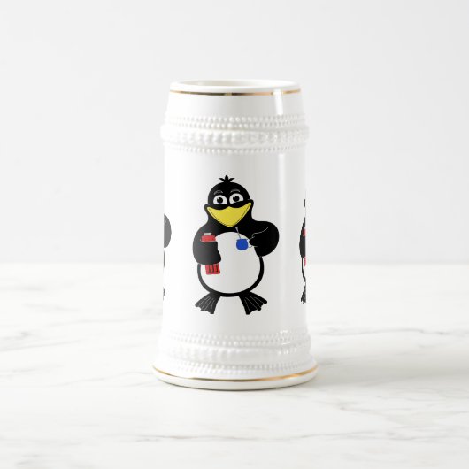 マンガペンギン ビールジョッキ (中央)