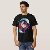 マンガポップ・アートの好きポップ・アートのの漫画 Tシャツ (正面フル)