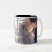 マンガミニストリップ ツートーンマグカップ (正面右)