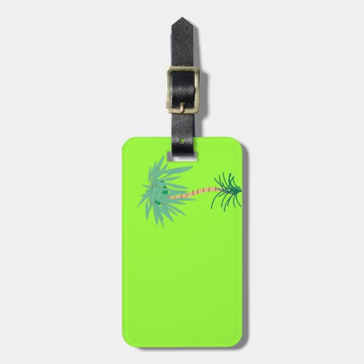 マンガヤシの木 ラゲッジタグ (正面縦)