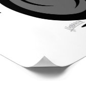 マンガライディングローンモーワートラクター ポスター (角)