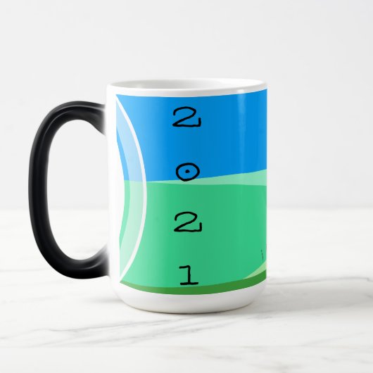 マンガランドスケープ中国のオックスニューイヤー〔占星術の〕十二宮図マグ モーフィングマグカップ (左)