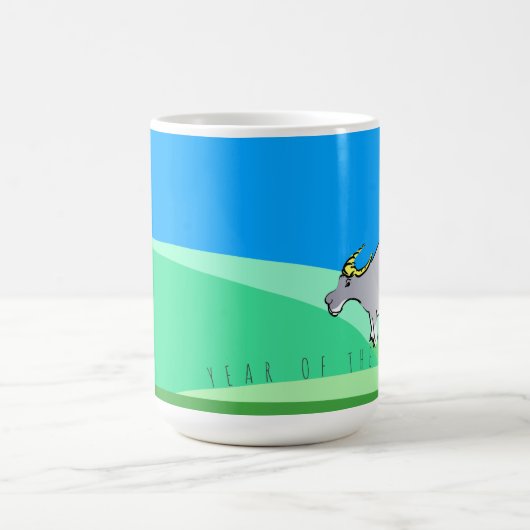 マンガランドスケープ中国のオックスニューイヤー〔占星術の〕十二宮図マグ モーフィングマグカップ (中央)