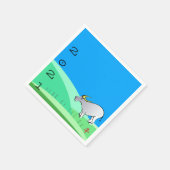 マンガランドスケープ中国のオックスニューイヤー〔占星術の〕十二宮図PN スタンダードカクテルナプキン (角)