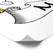 マンガン家紋 ポスター (角)