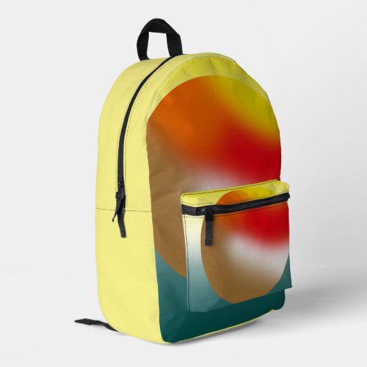 マンガン プリントバックパック (裏面左端)