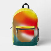 マンガン プリントバックパック (正面)