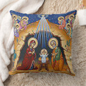 マンガーシーンクリスマス クッション (ブランケット)