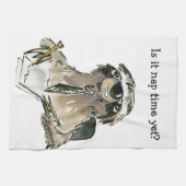 マンガースロッス昼寝時間 キッチンタオル (横)